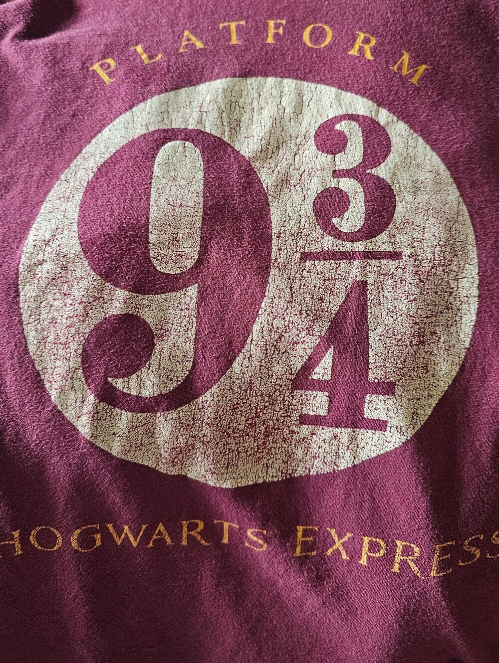 Warner Bros. Harry Potter Hogwarts Express graphic t-shirt Sz: Large
